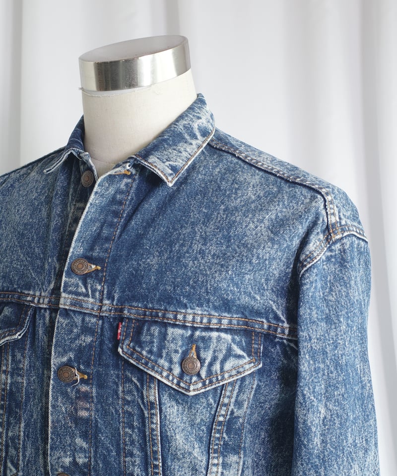 Donkeyです。 90's Levi's 57514-1109 Chemical Wash Denim Jack