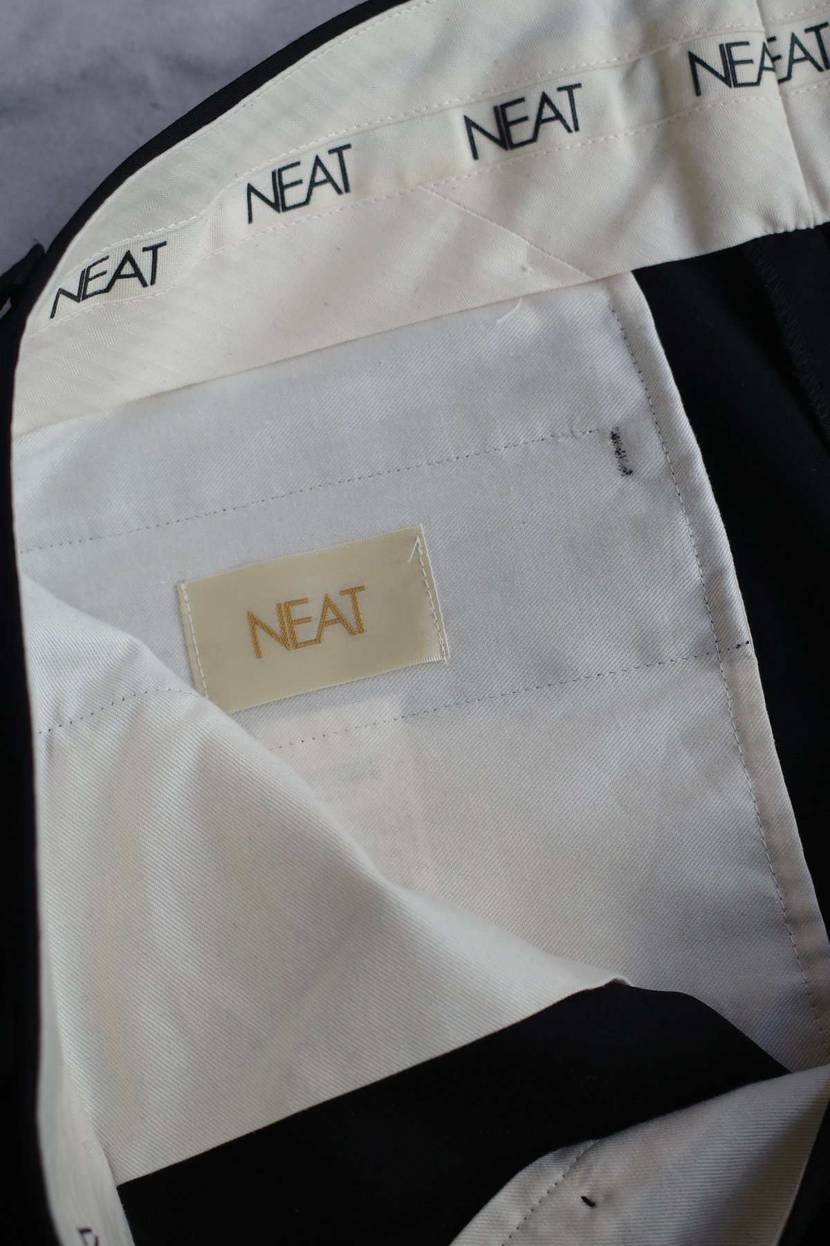 NEAT Wool Poplin Flare -Black | DAMAGEDONE 2nd