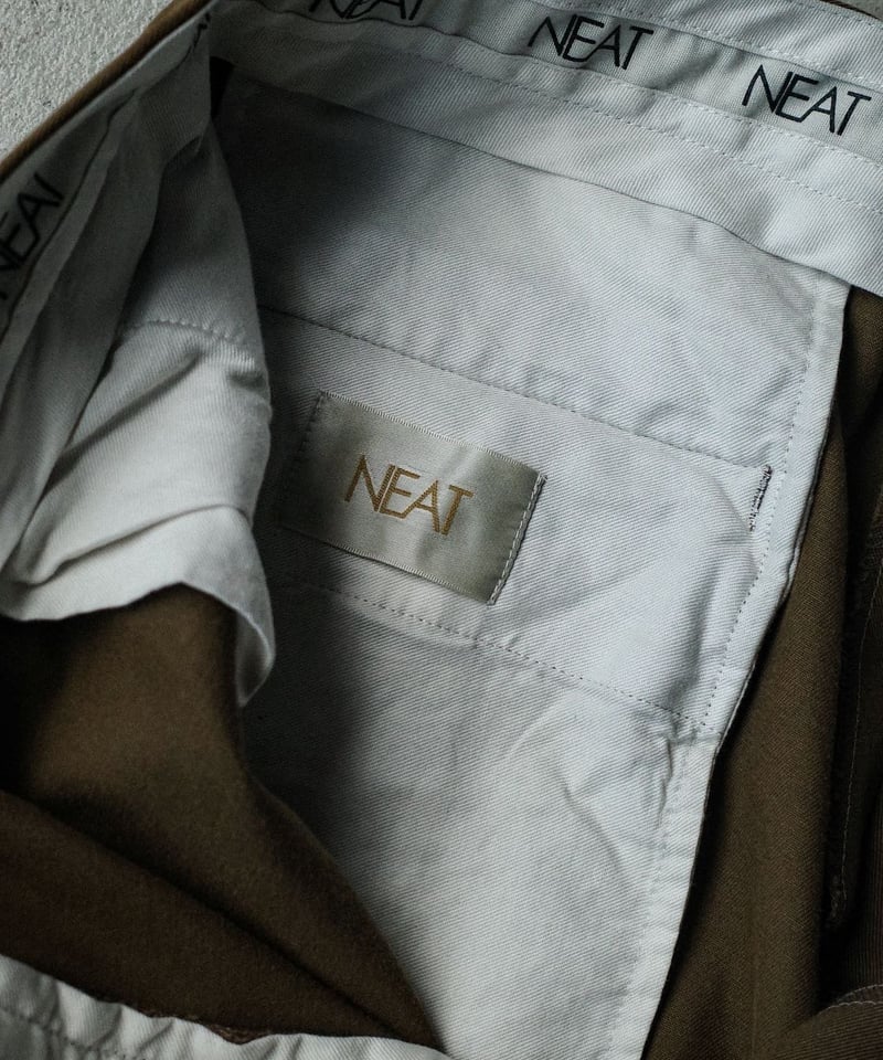 25AW NEAT CHINO ニートチノ Fade Gray(新色)