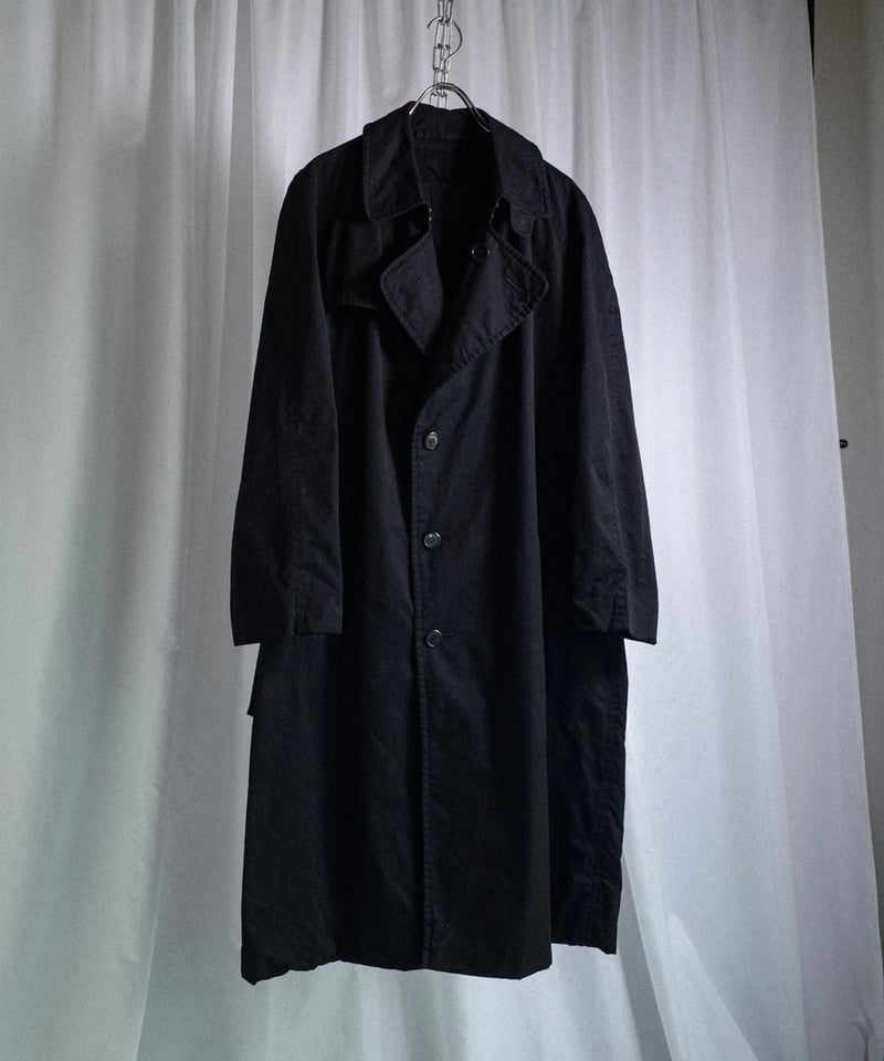 ジャケット・アウター vintage Burberry's trench coat db Burberry's Trench Coat Black Over Dye -Made in