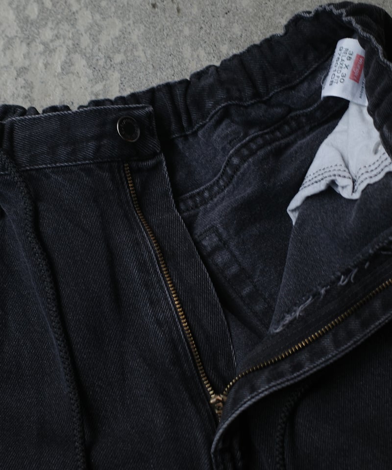 Wrangler Remake Black Denim -12 | DAMAGEDONE 2nd