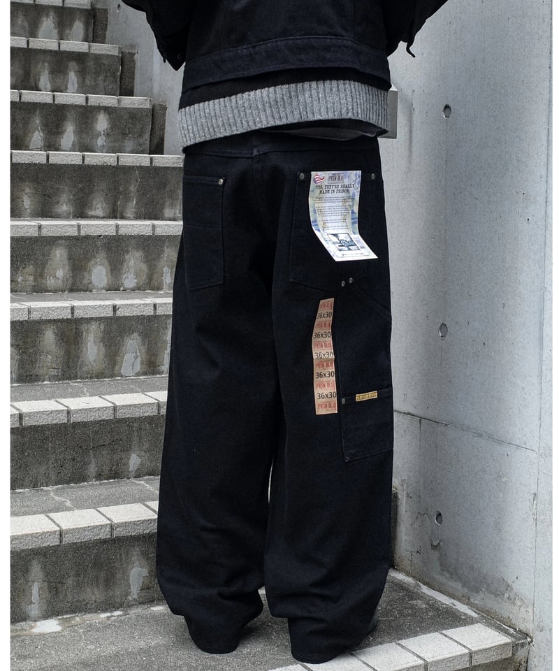 Prison Blues Double Knee Denim Work Jeans | DAM