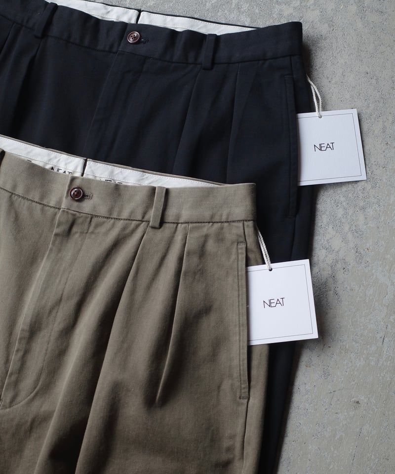 NEAT Chino -Fade Brown | DAMAGEDONE 2nd