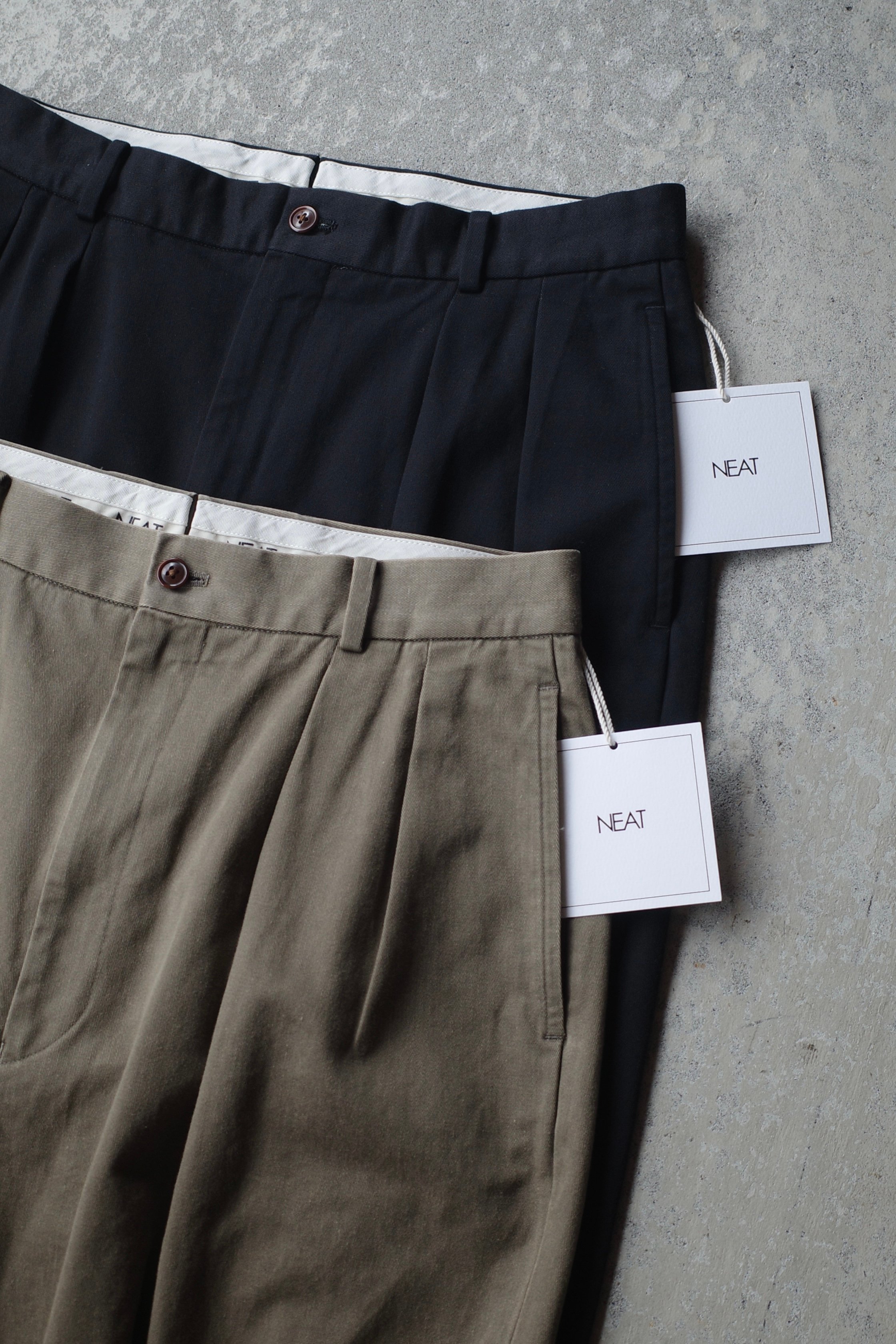 NEAT Chino -Fade Brown | DAMAGEDONE 2nd