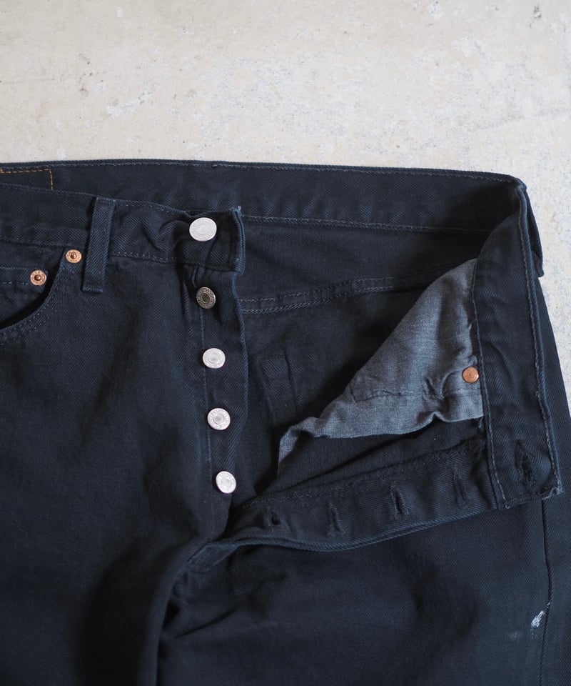 01s Euro Levi's 501 Black 