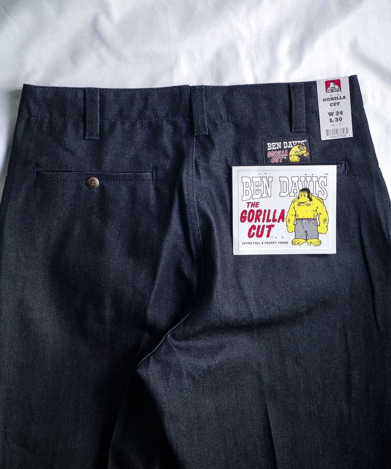 Ben Davis Gorilla Cut Denim Pants -Indigo | DAM