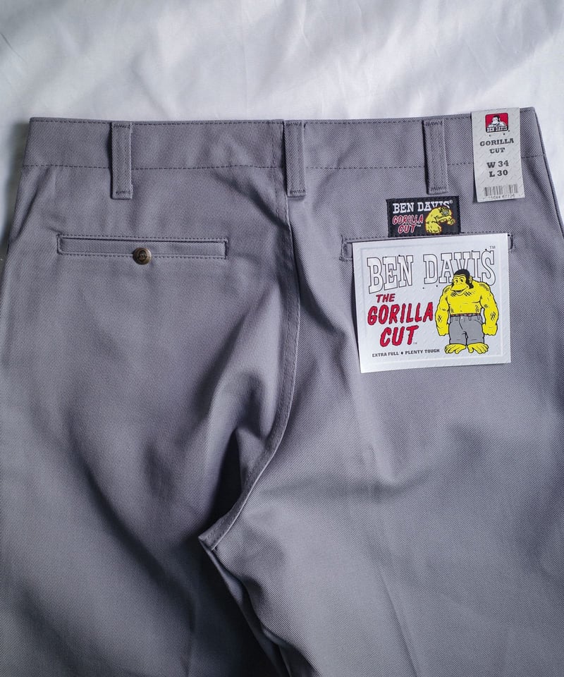 Ben Davis Gorilla Cut Pants Light Grey | DAMAGE