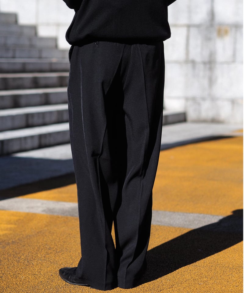 SEABEES × DAMAGEDONE2ND Flat Front Slacks -2col