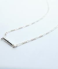 meian sterling silver "FIGARO S" chain necklace #013