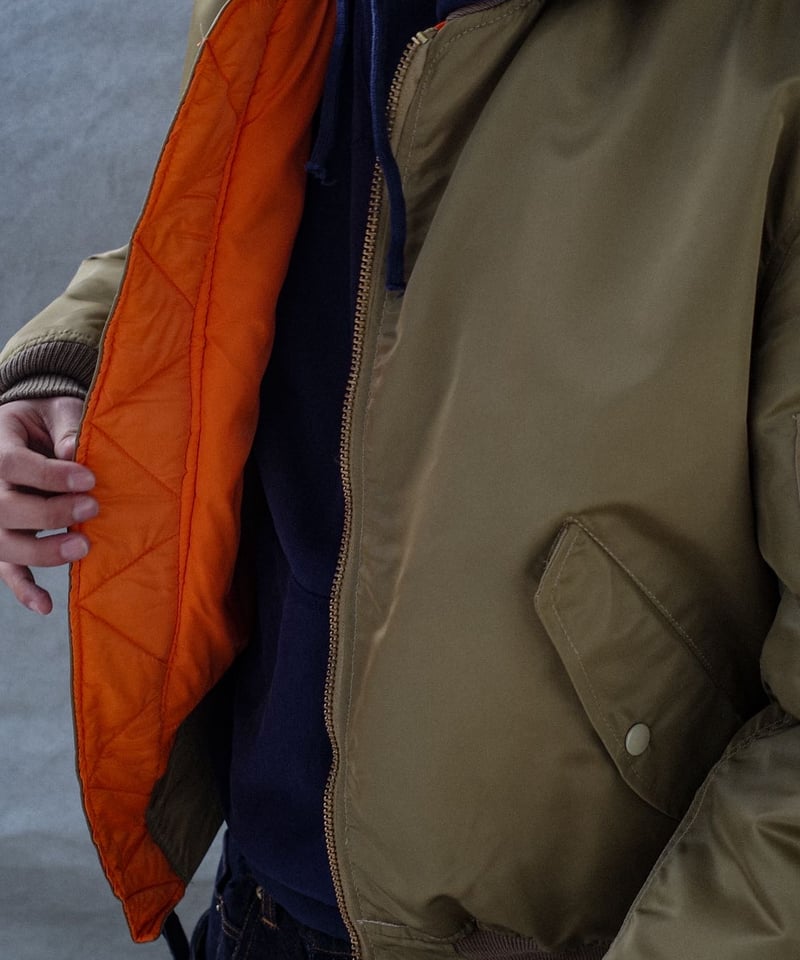 DEADSTOCK GREENBRIER MA-1 FLIGHT JACKET GOLD |