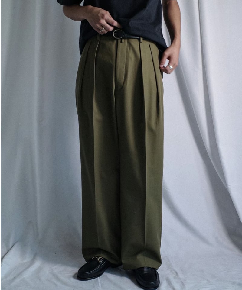 パンツ NEAT Vintage Cotton Iinen WIDE NEAT Vintage Cotton Linen / WIDE [BEIGE] - Fresh Service