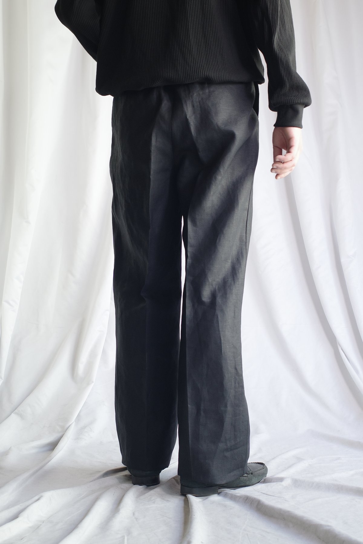 NEAT Spence Bryson Linen Wide -Black | DAMAGEDO