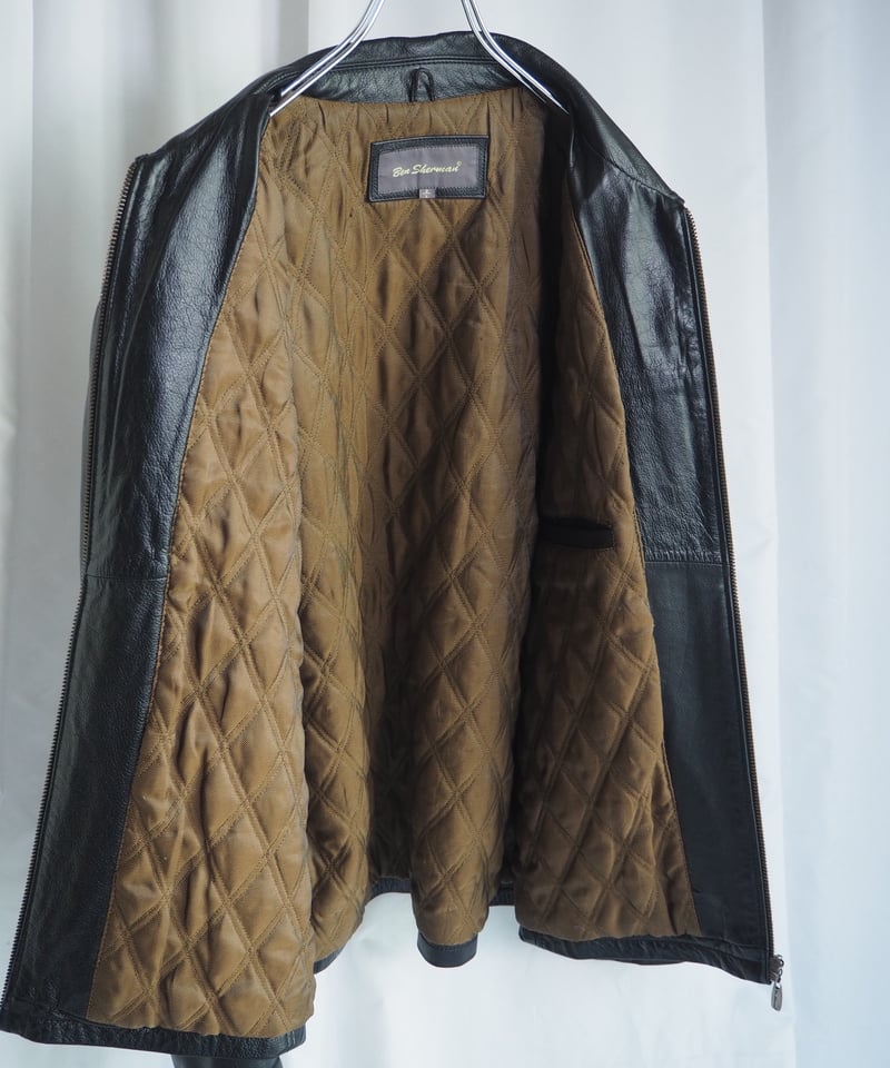 Ben Sherman single leather jacket | DAMAGEDONE 2nd