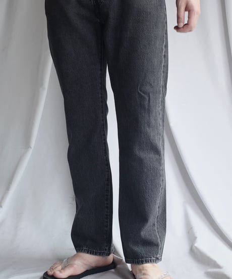 Levi's 501 Black Denim Pants #3