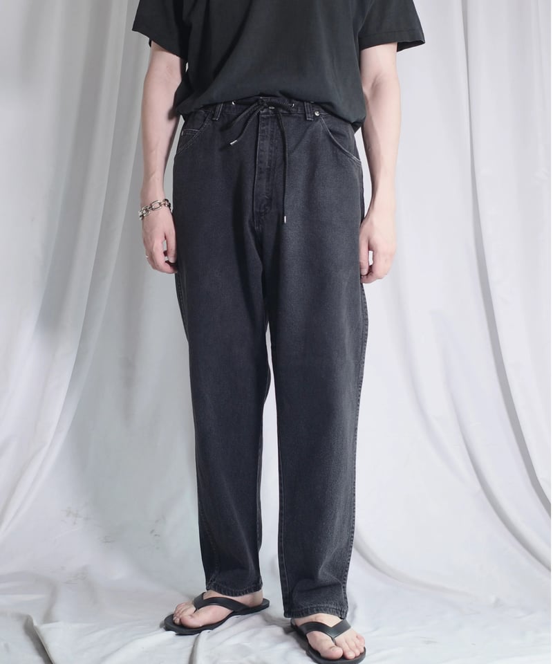 Wrangler Remake Black Denim -2 | DAMAGEDONE 2nd