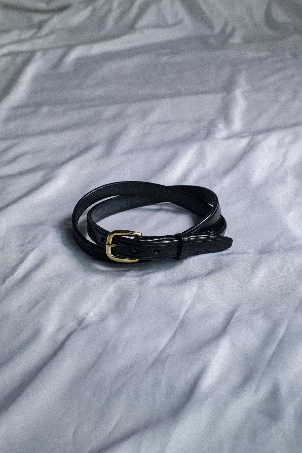 新品 TORY LEATHER 2134 トリーレザー ベルト W34 黒 Tory Leather Plain Strap Belt Black #2134 | DAM