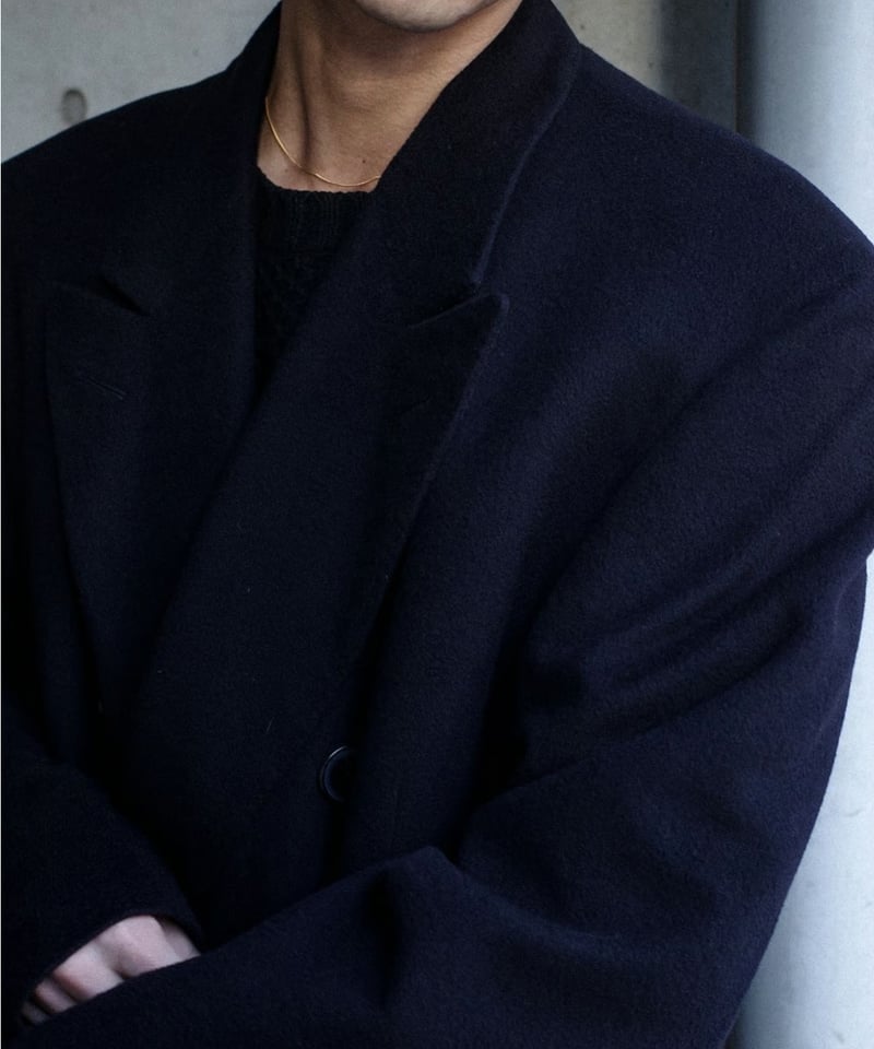 80-90s Davide Cenci Pure Cashmere Coat for Ches