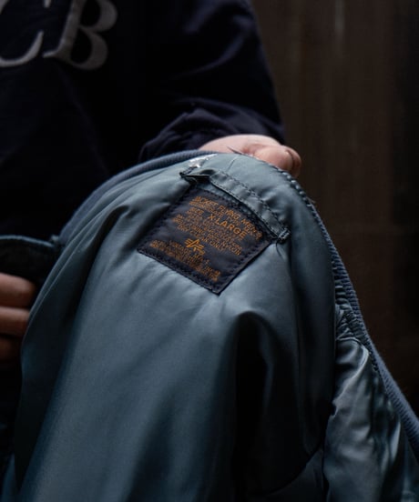 Deadstock Alpha MA-1 Flight Jacket -Made in USA