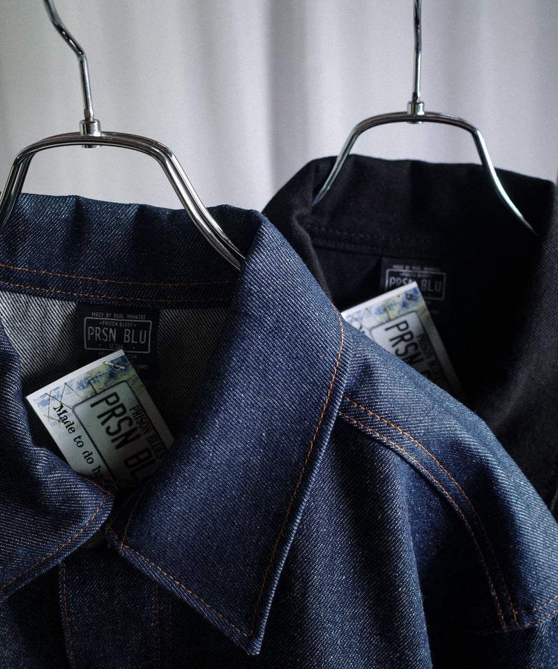 Prison Blues Denim Western Jacket | DAMAGEDONE 2nd