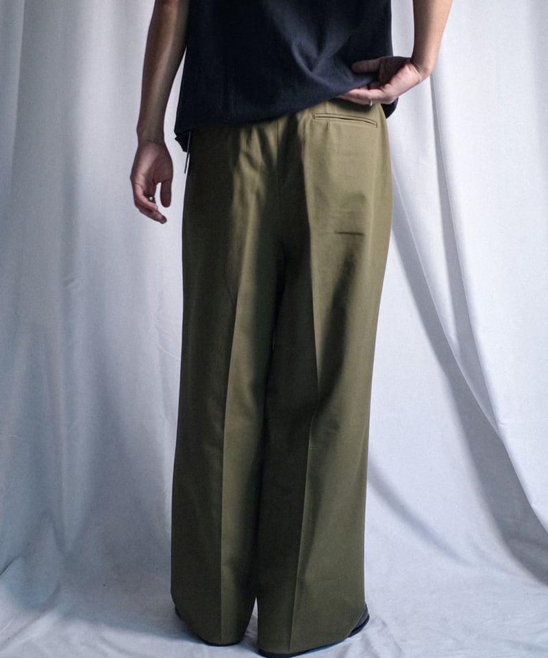 パンツ NEAT Vintage Cotton Iinen WIDE NEAT Vintage Cotton Linen / WIDE [BEIGE] - Fresh Service