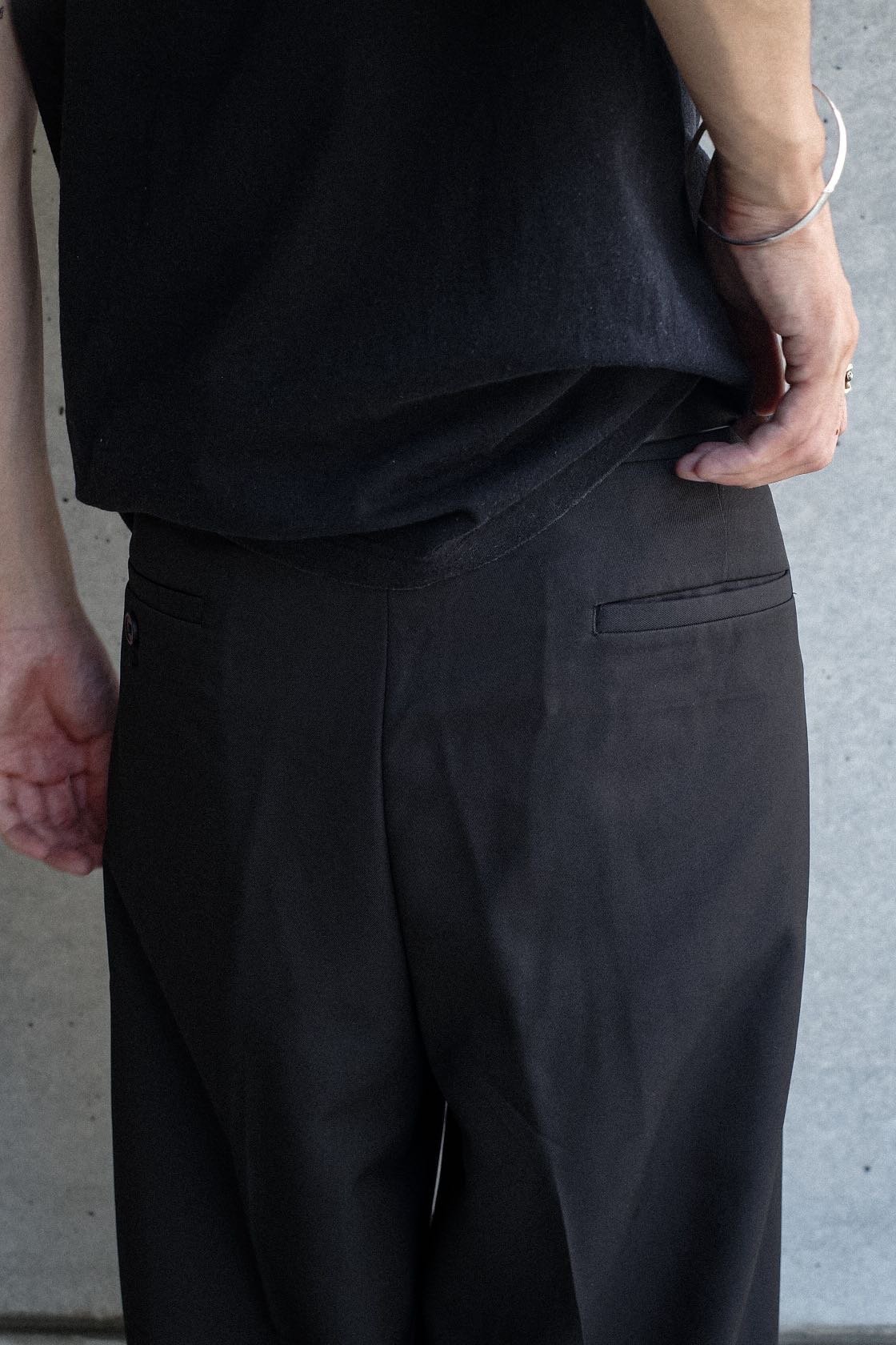 Edwards Microfiber Dress Pants Black | DAMAGEDO