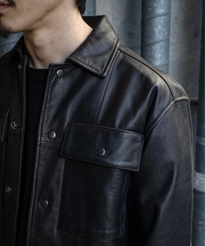 ジャケット・アウター cow leather jacke vintage old gap OLD GAP Leather Jacket -2 | DAMAGEDONE 2nd