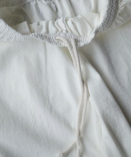 Los Angeles Apparel 8.5oz Wide Leg Jersey Pants- Off White