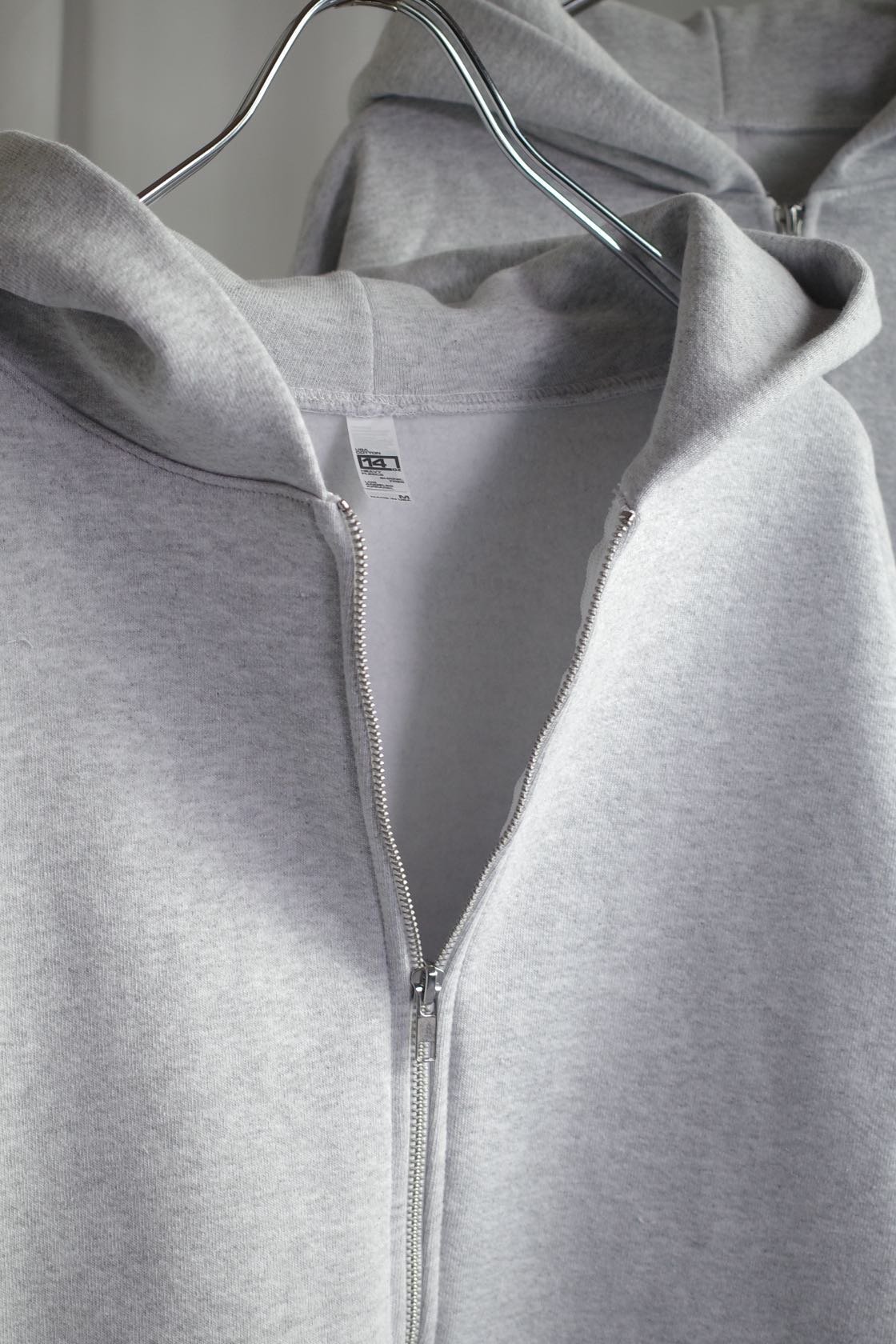 Los Angeles Apparel 14oz Heavy Fleece Zip Hoodi