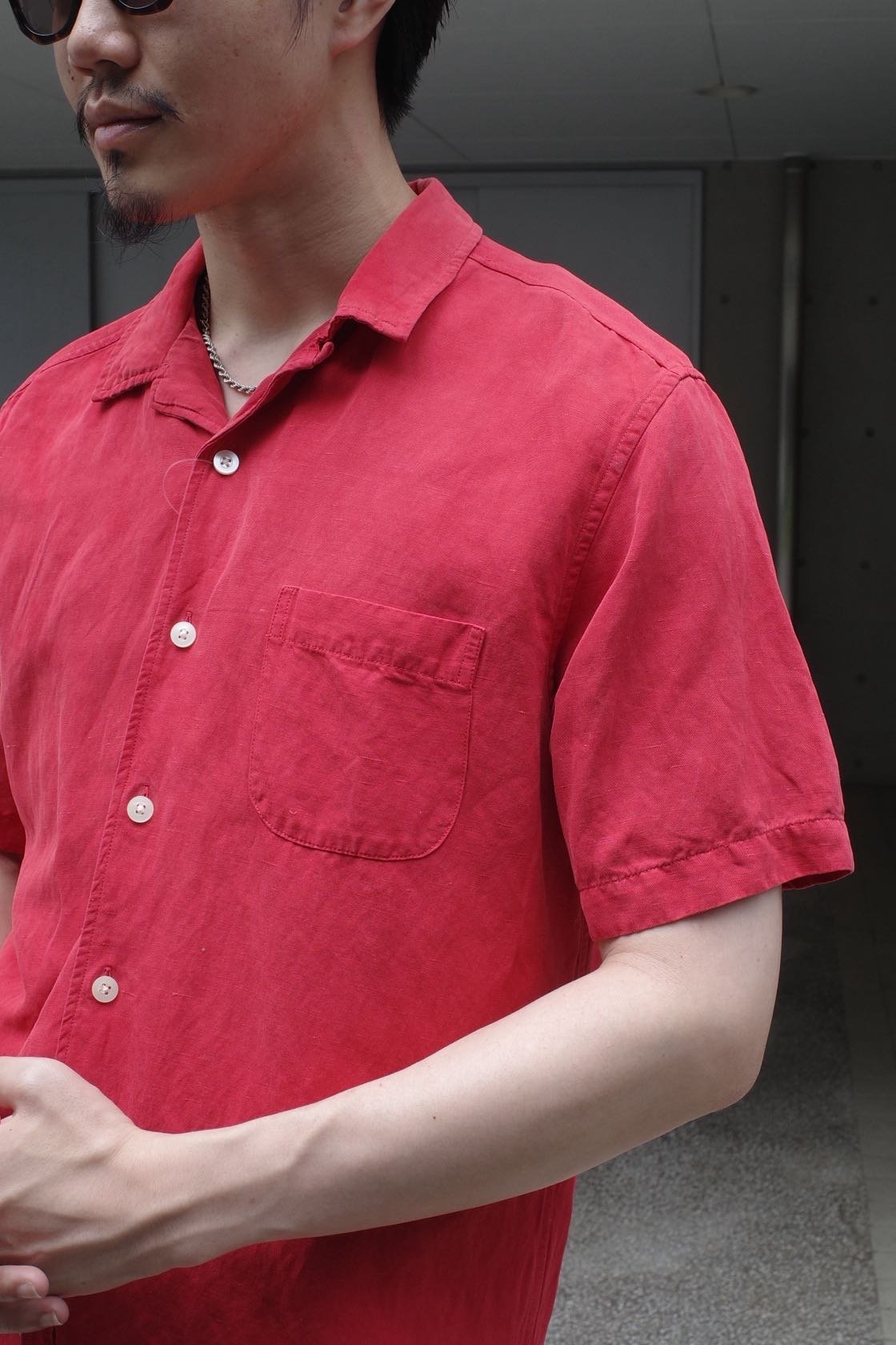 Various S/S Open Collar Shirts -1 | DAMAGEDONE 2nd