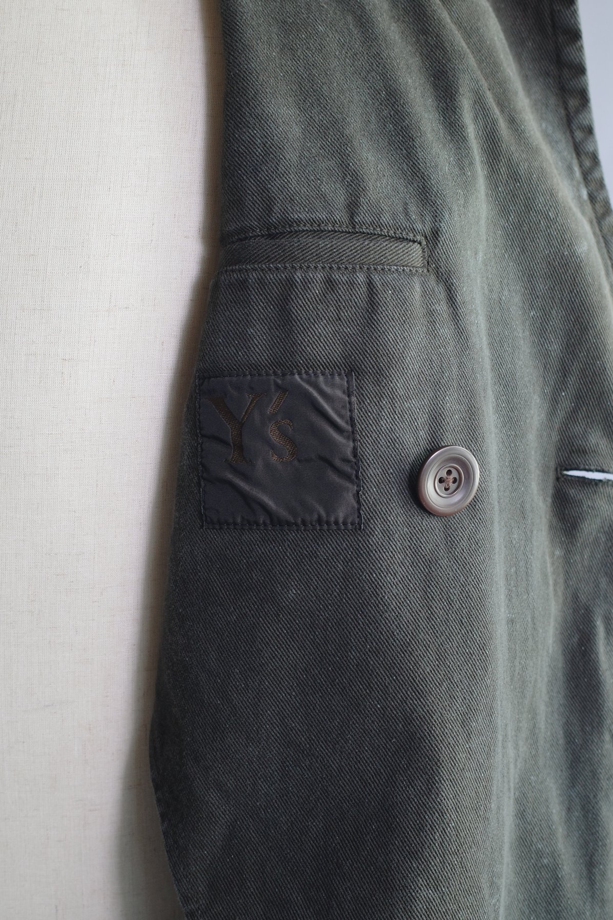Y's COMPOSITION SEE ATTACHED LABEL Trench Coat