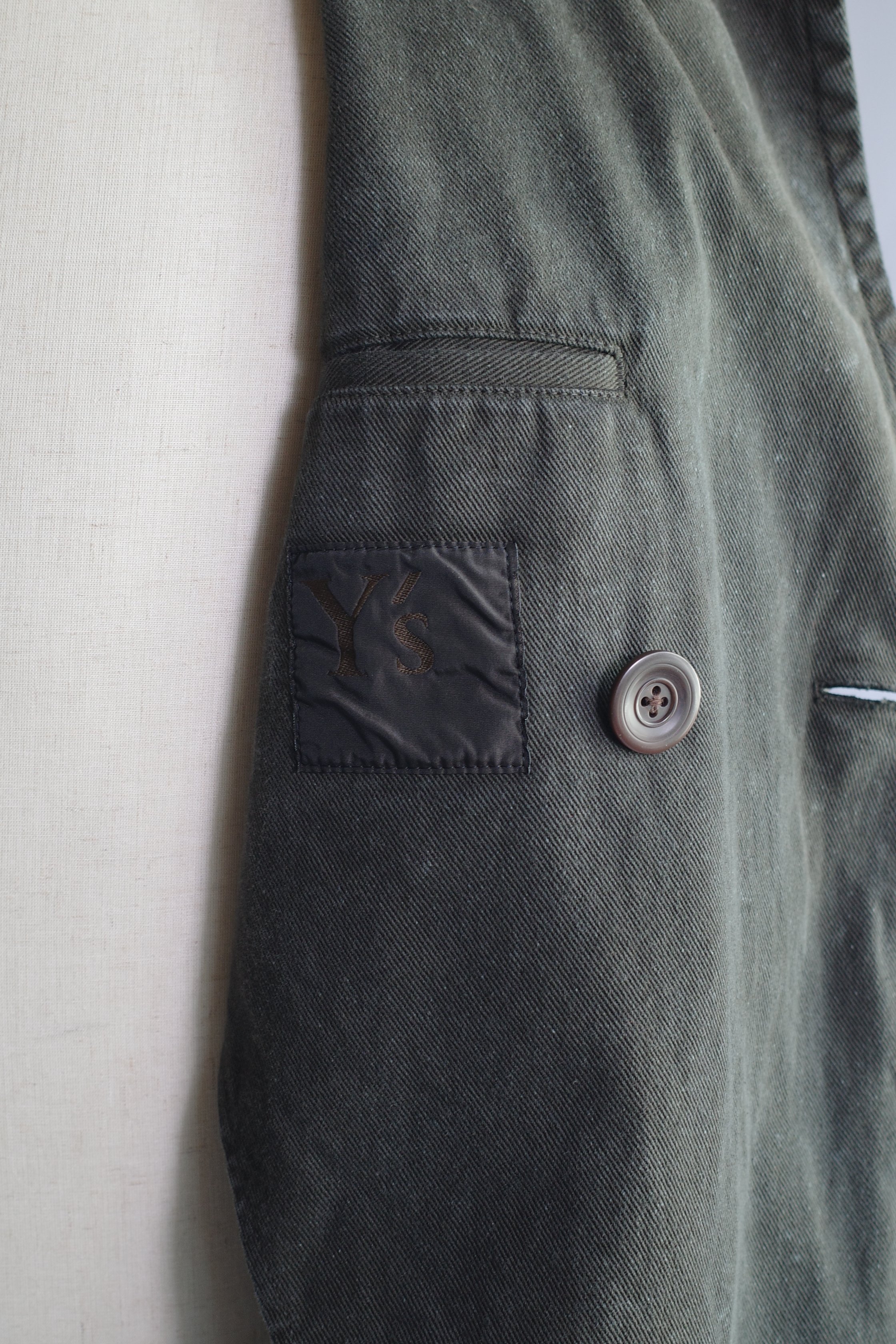 Y's COMPOSITION SEE ATTACHED LABEL Trench Coat