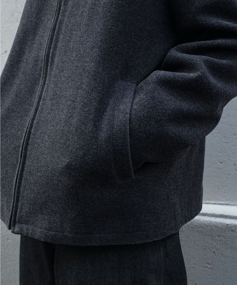 BANANA REPUBLIC Wool Cashmere Zip Up Blouson |