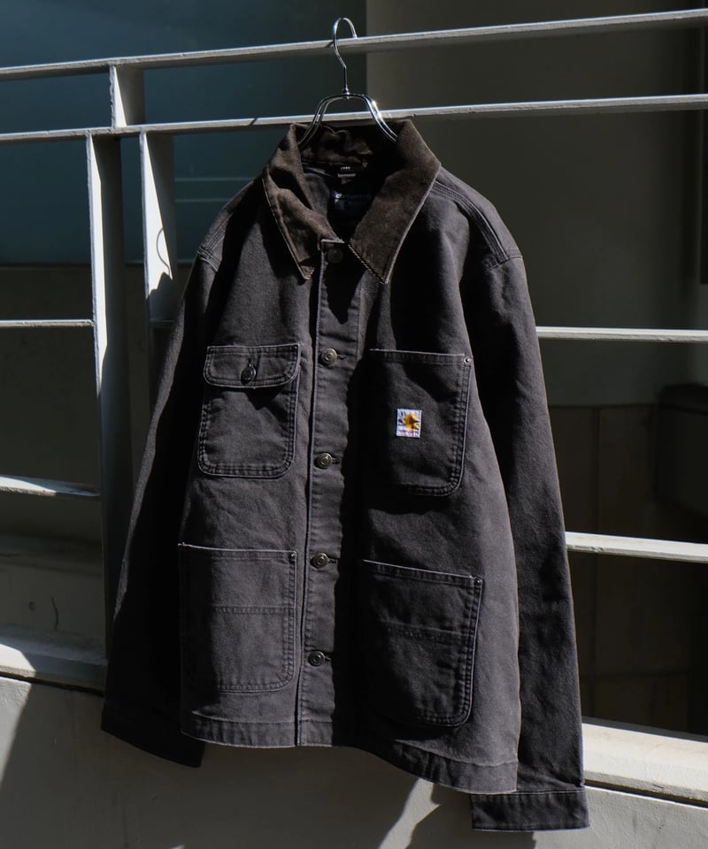Carhartt Aged Duck Unlined Chore Coat -Black |