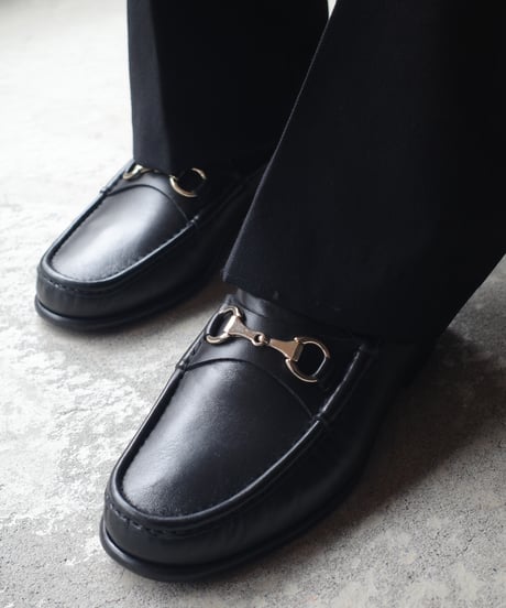 D.Lepori Bit Loafer -Black Smooth