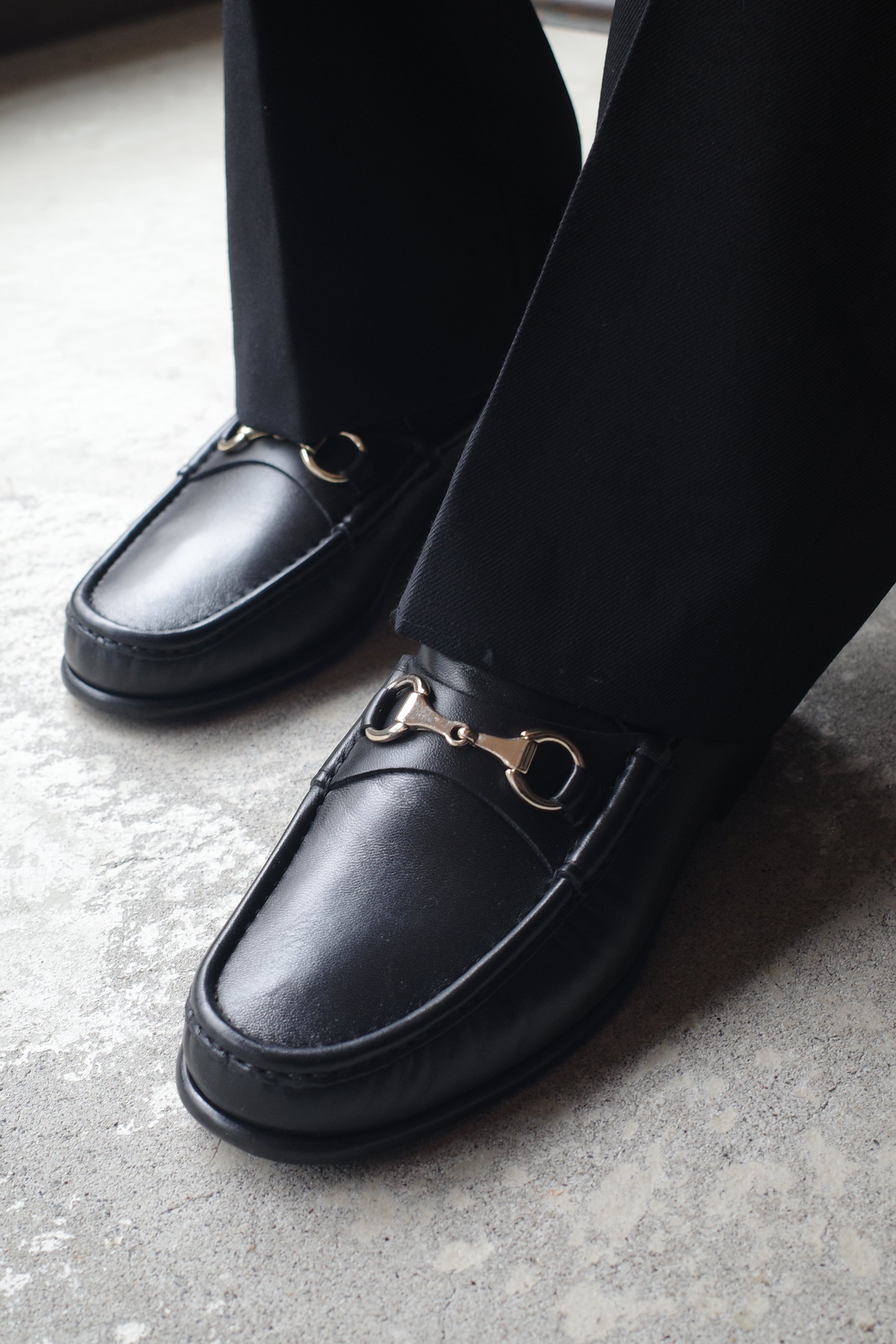 D.Lepori Bit Loafer -Black Smooth | DAMAGEDONE 2nd
