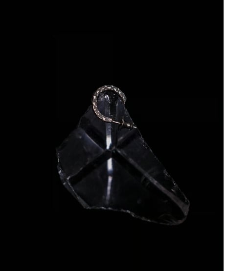 meian sterling silver "Cross Cut pierce"