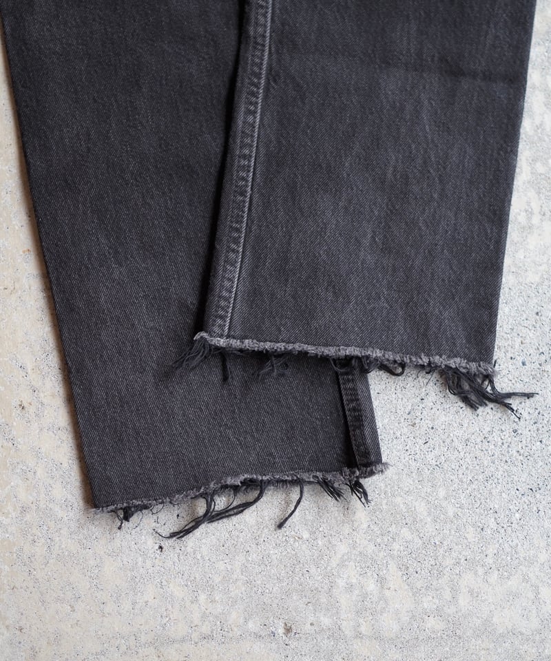 【雰囲気◎】Levi's 96年製 501 USA製 ブラック W38 1996年製 美品 USA製 リーバイス501 後染め 濃黒 ブラック