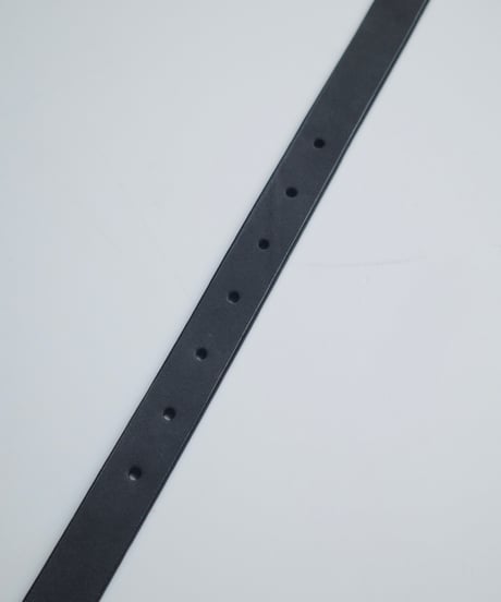 Made in Asakusa" Deadstock Leather Studs Narrow Belt