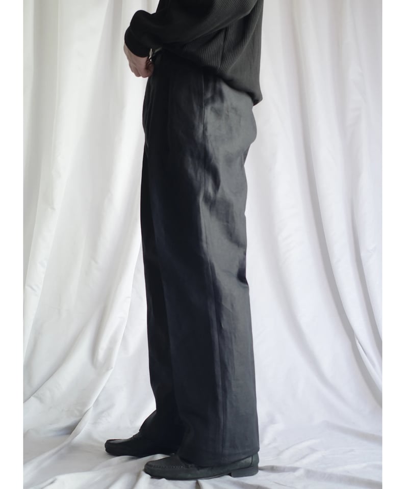 NEAT Spence Bryson Linen Wide -Black | DAMAGEDO