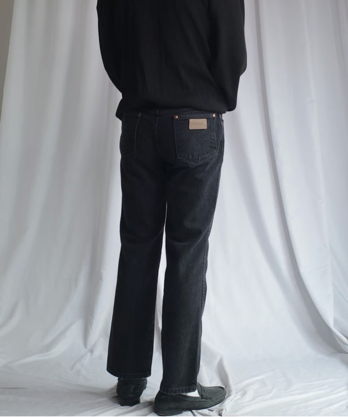 Wrangler Black Denim Pants -6 | DAMAGEDONE 2nd