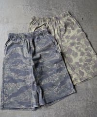 SEABEES Double Knee Camo Easy Shorts