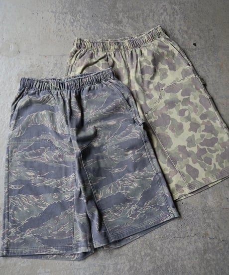 SEABEES Double Knee Camo Easy Shorts
