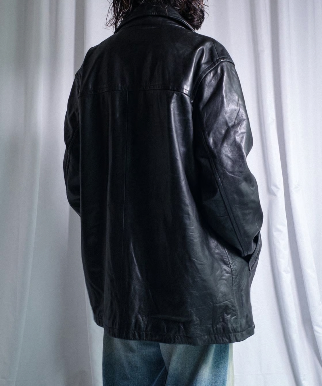 Old GAP Leather Jacket - 3 | DAMAGEDONE 2nd