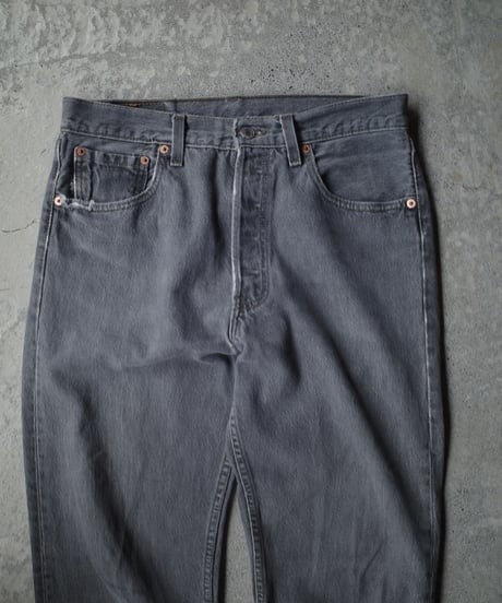 97's Levi's 501 先染めBlack Denim Pants #2 Made in USA