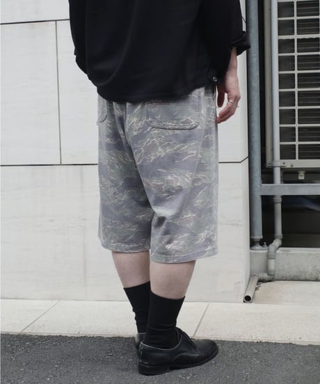 SEABEES Double Knee Camo Easy Shorts