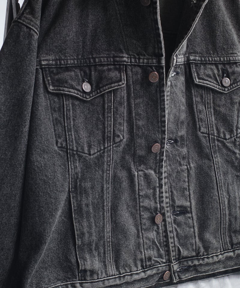 GAP 先染めBlack Tracker Jacket | DAMAGEDONE 2nd