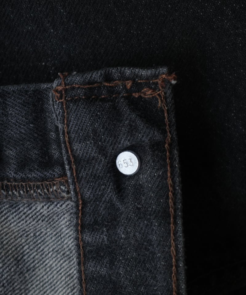 90's Levi's 501 先染め Black 