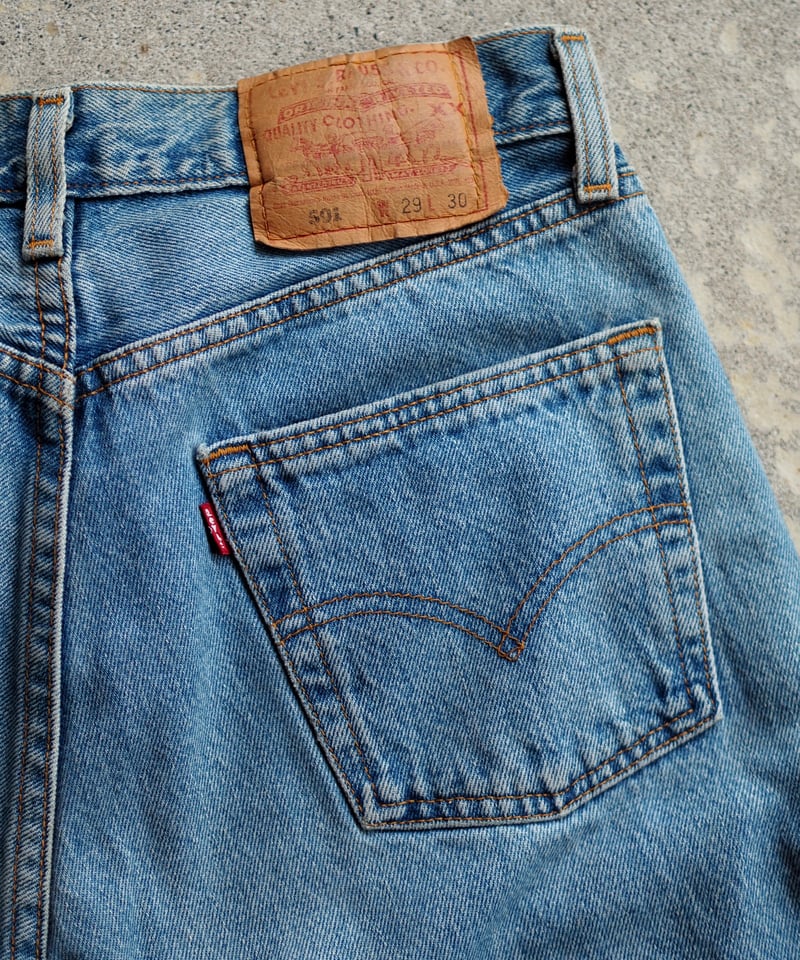 96s Levi's 501 Indigo Blue 