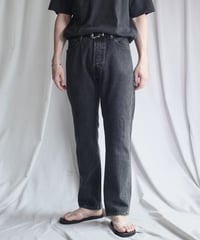 Levi's 501 Black Denim Pants #3