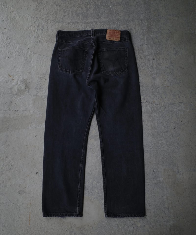 02's Levi's 501 Black Denim Pants #5 Made in US